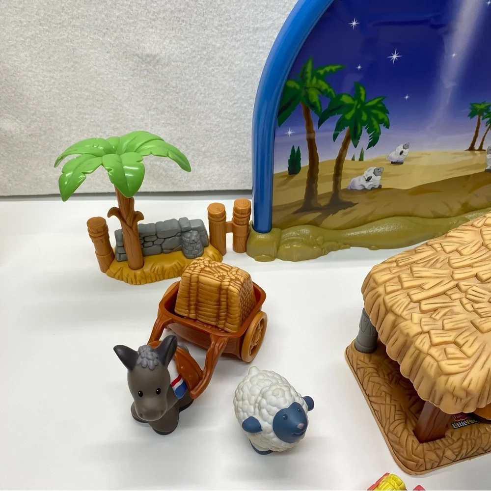 Fisher-Price Little People Nativity Set 2008 N6010 Missing Cat all other Great